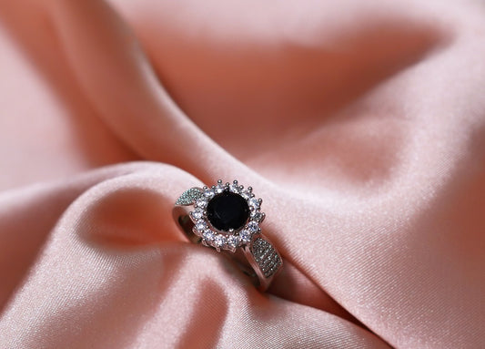 Black Zircon Ring
